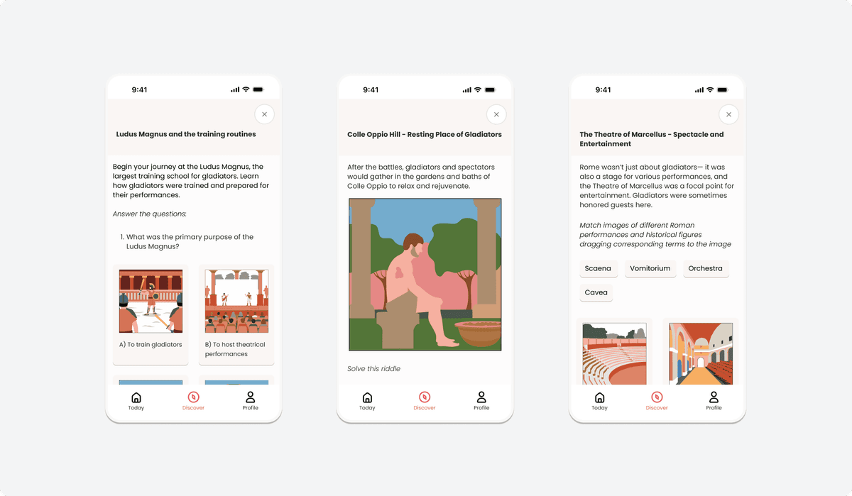 Sherd User Interface Design Mockups 2
